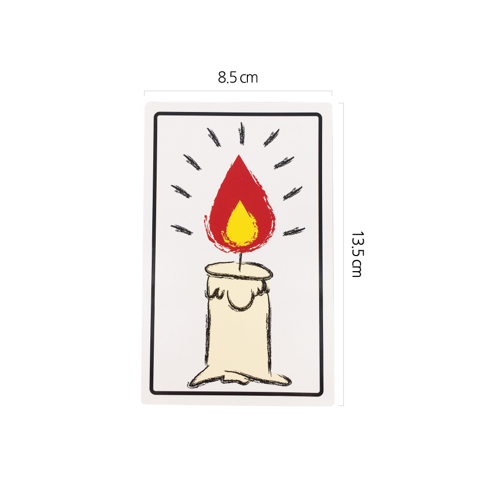 ไพ่เทียน ใบกลาง / Re-living Flame