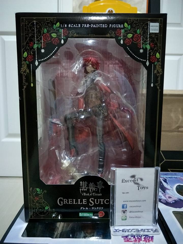 Grell Sutcliff ARTFX J 1/8 Kotobukiya