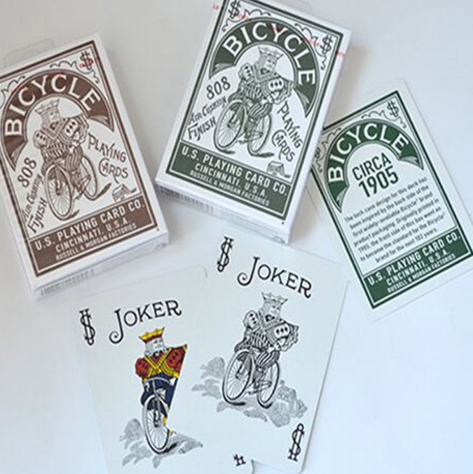 Bicycle Autobike Playing cards (Green)