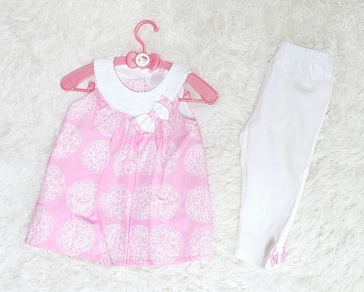 ชุดเซ็ท Ohm&Emmy ไซส์ 18 สีชมพู มือสอง เหมือนใหม่ ไม่มีตำหนิ