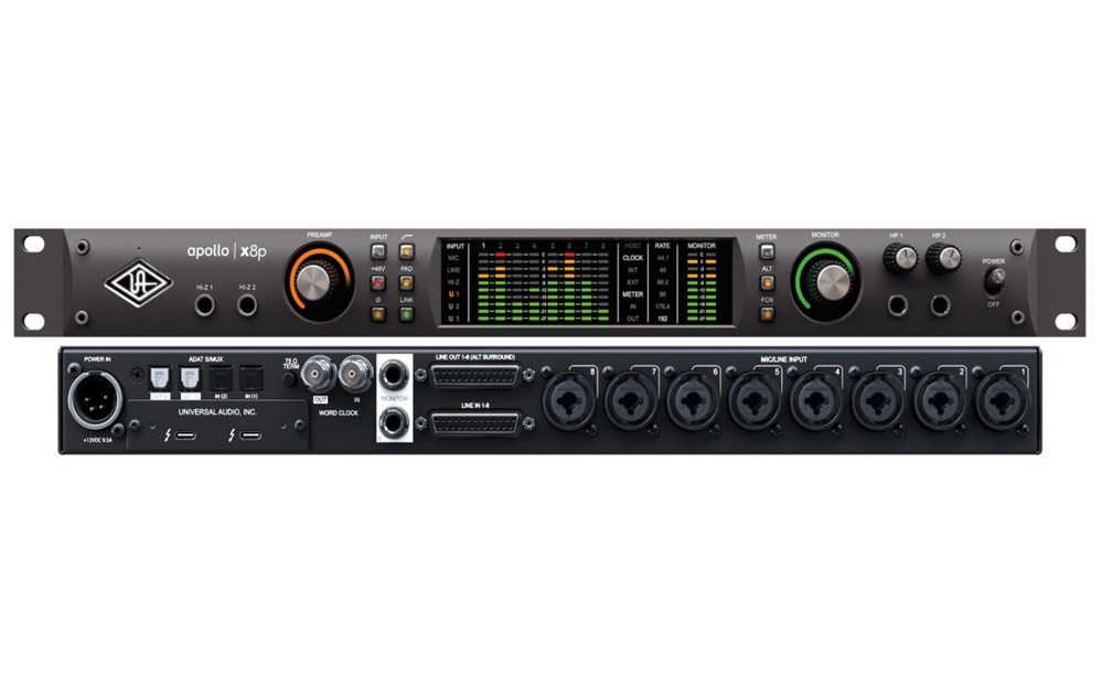 Universal X8P Thunderbolt 3 Audio Interface