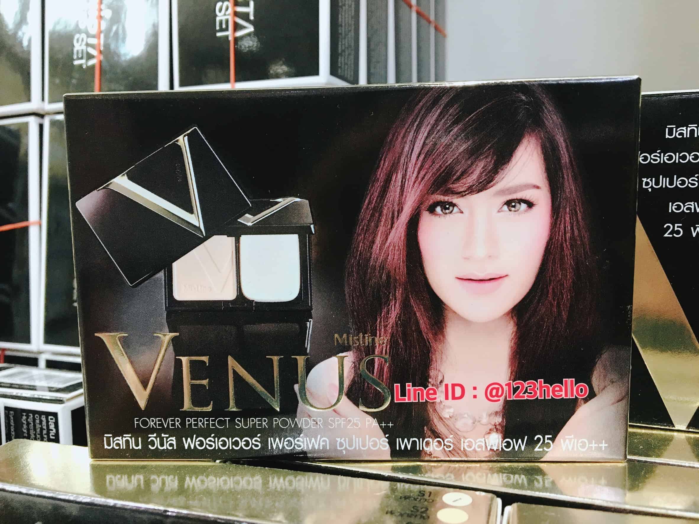 Mistine Forever Perfect Super Powder SPF25 PA+++ 10g มิสทีน วีนัส ฟอร์เอเวอร์ เพอร์เฟค ซุปเปอร์ พาวเดอร์ เอสพีเอฟ25 พีเอ+++