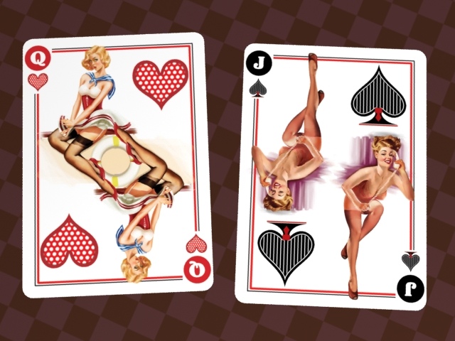 Bicycle Pin-up Playing Cards