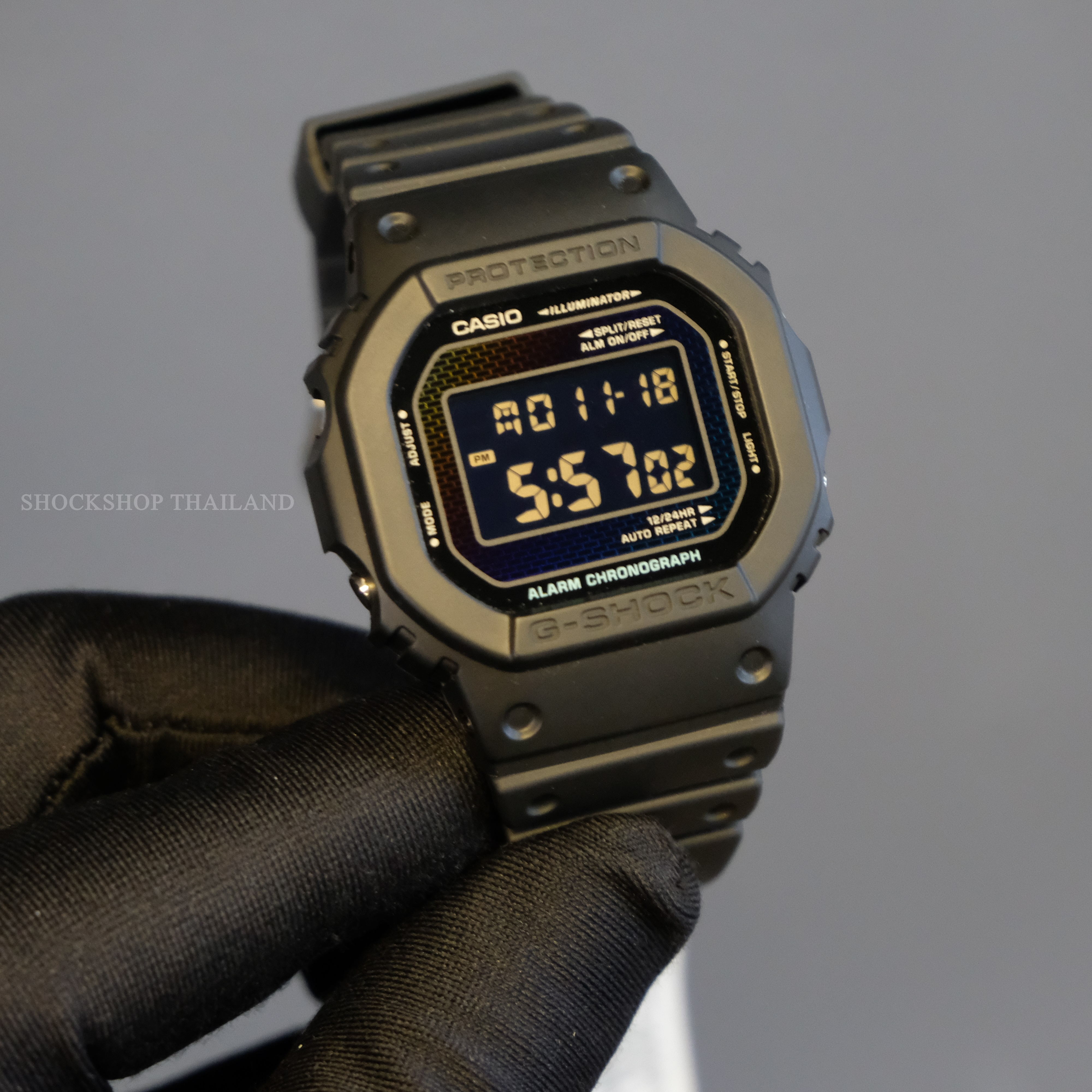 Casio G-Shock นาฬิกาข้อมือ รุ่น DW-5600RW-1 ซีรีส์ 5600 จีช็อค