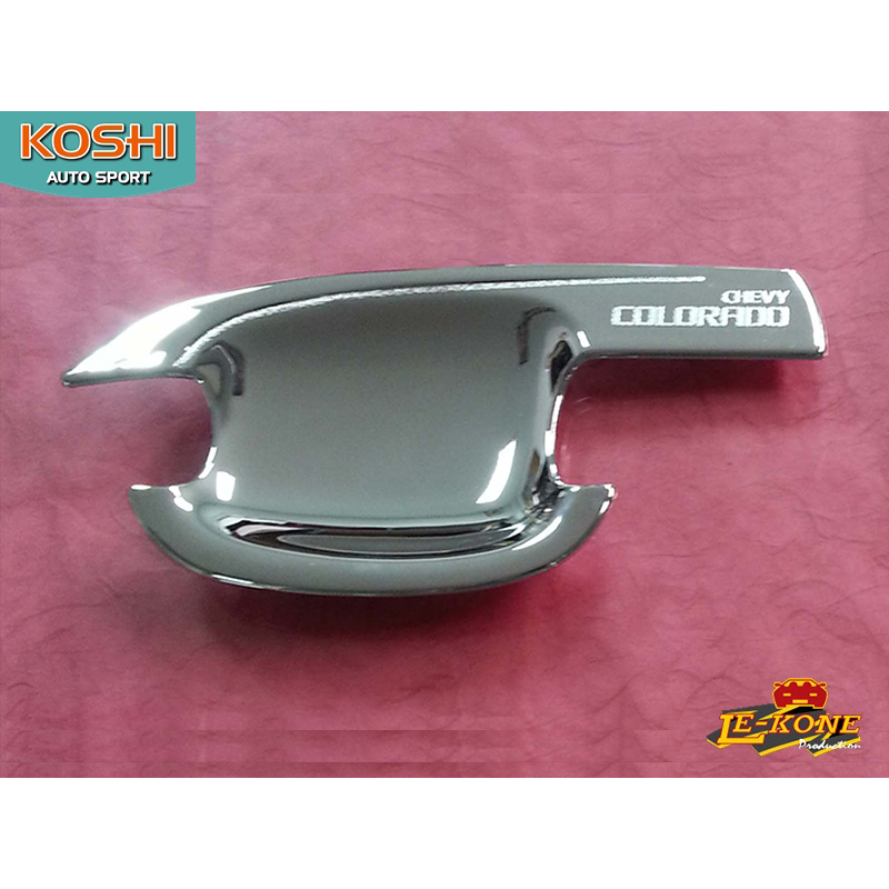 เบ้ารองมือ Chevrolet Colorado 2012-16 รุ่น 2 ประตู ยี่ห้อ Lekone (2ชิ้น)