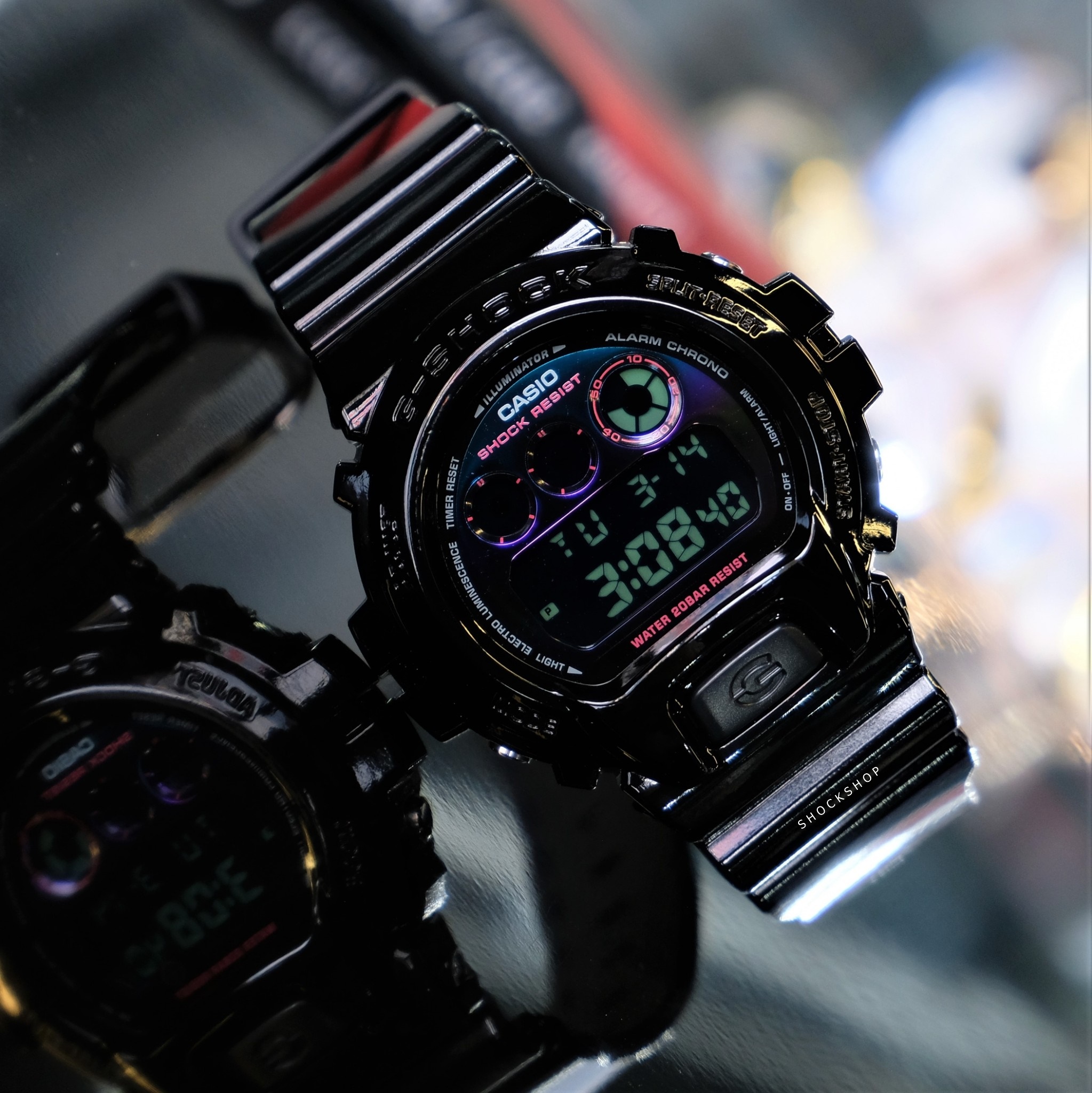 นาฬิกาผู้ชาย G-SHOCK รุ่น DW-6900RGB-1 ซีรีส์ 6900 จีช็อค