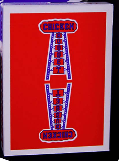 Chicken Nugget (Red) Playing Cards