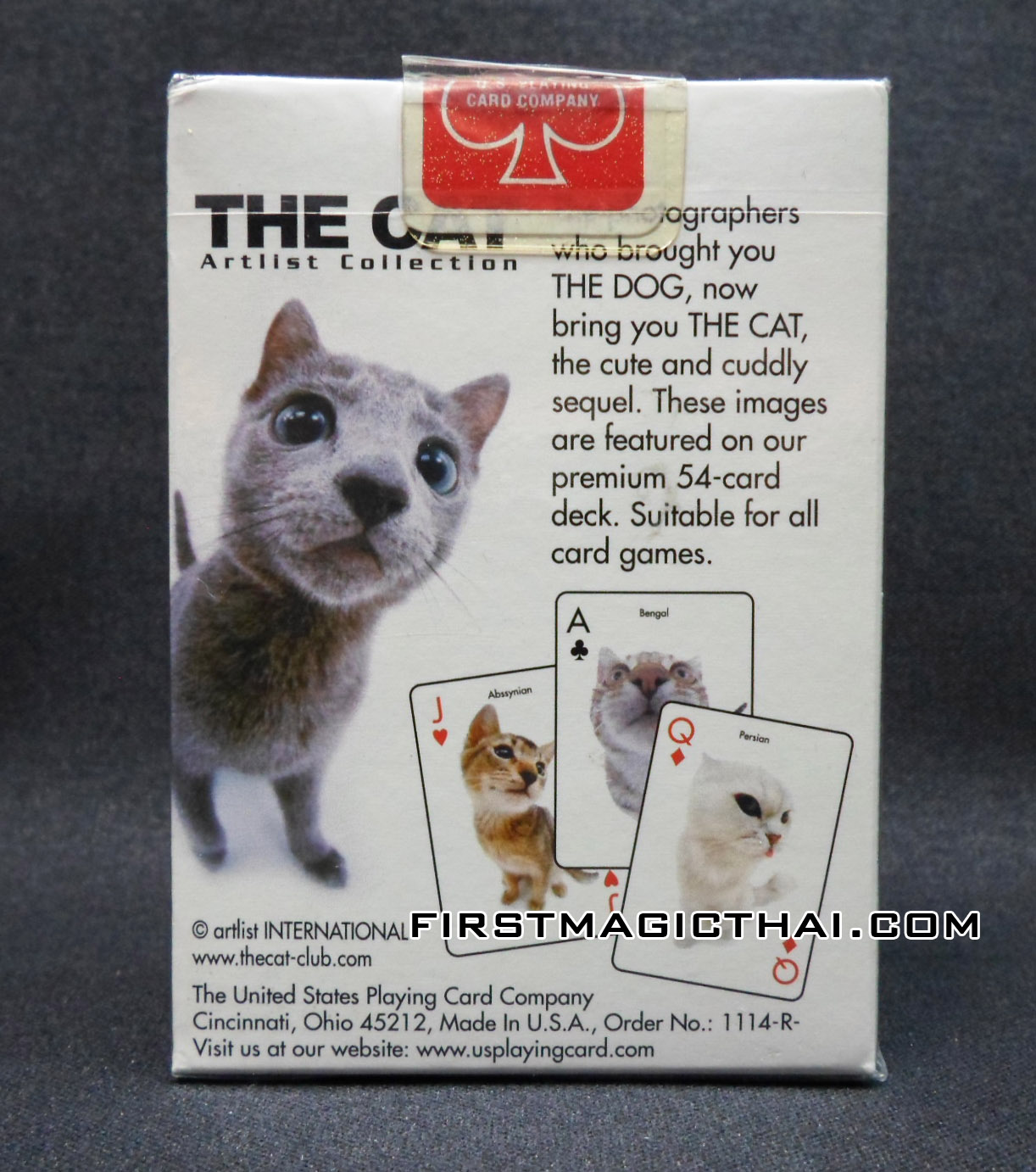 Bicycle The Cat Artist Collection Playing Cards