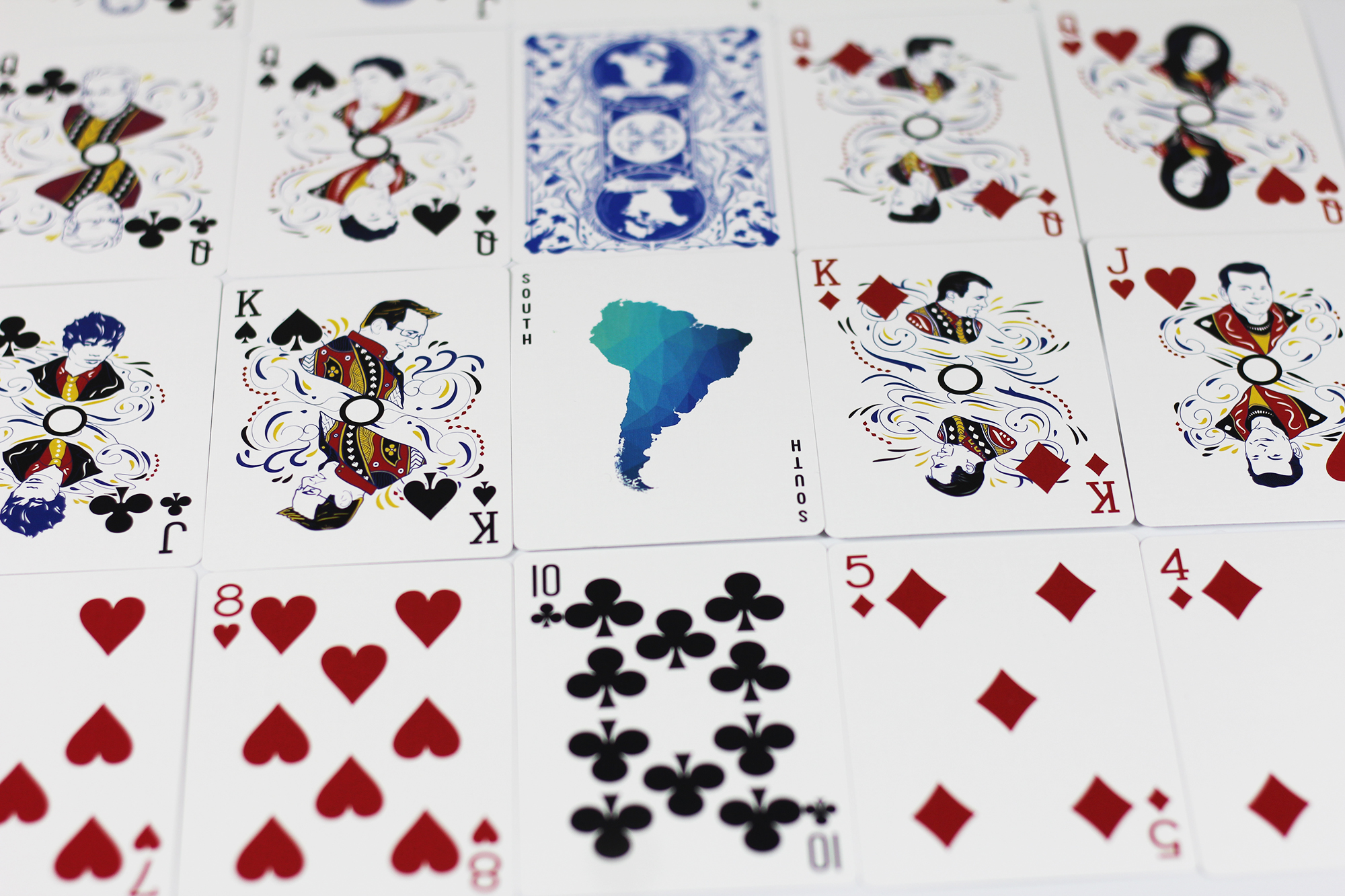 FISM Americas 2017 playing cards (Blue)