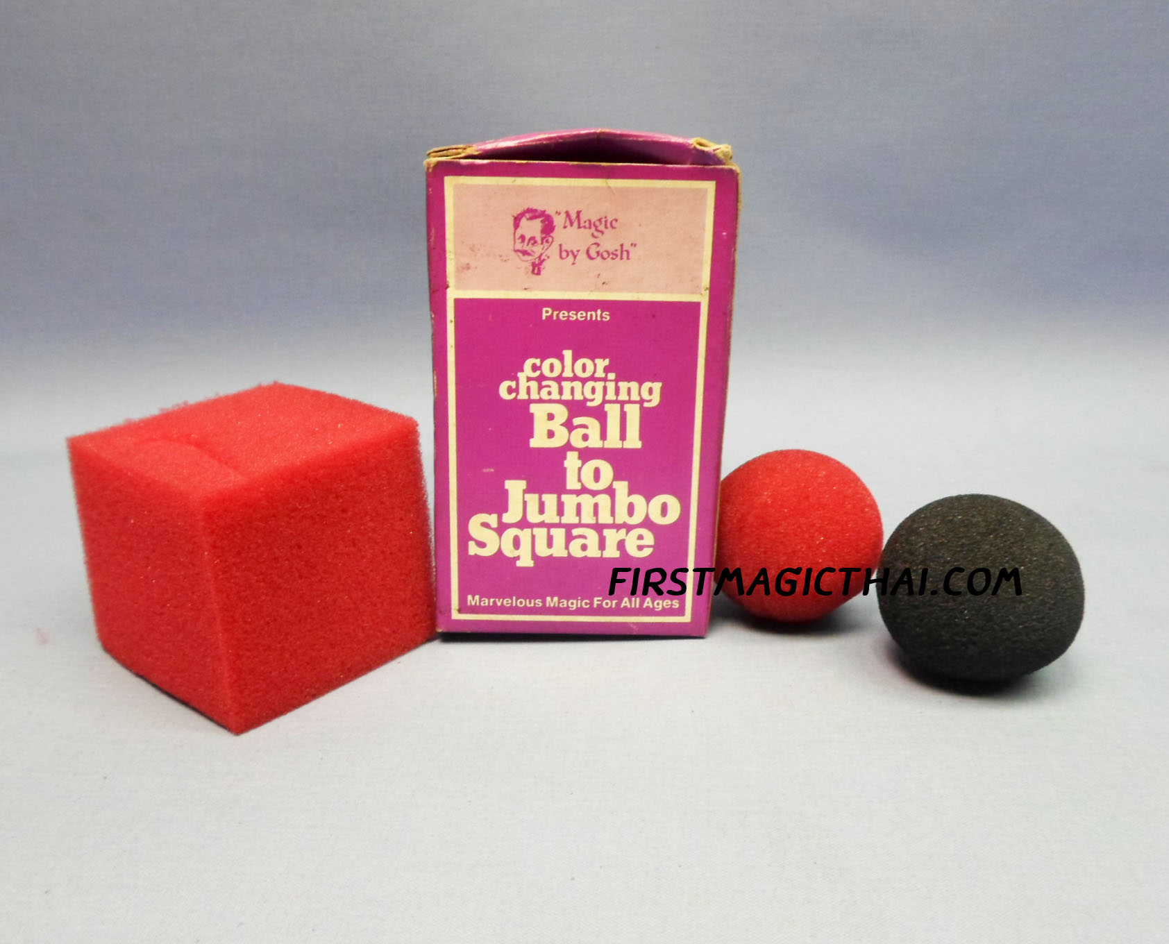 Color changing ball to jumbo square