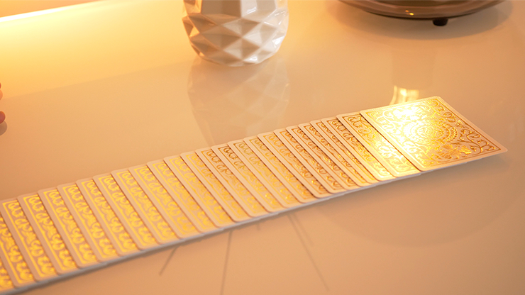 Shin Lim's Stunning White Regalia Playing Cards