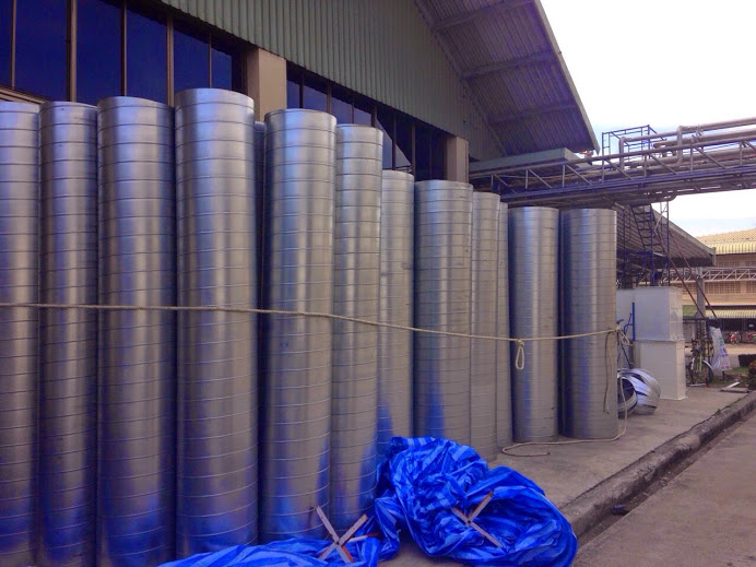 ท่อตรง Spiral ขนาด Dai. 30cm (10 นิ้ว)