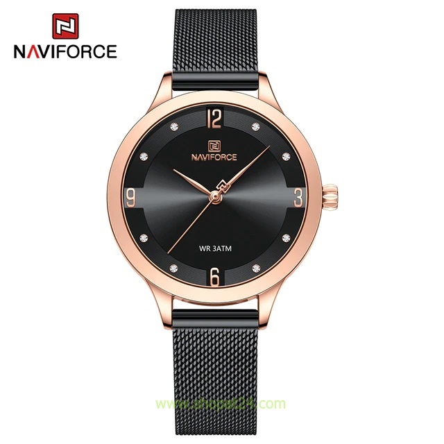 นาฬิกา Naviforce รุ่น NF5023 BK สีดำ ของแท้ รับประกันศูนย์ 1 ปี ส่งพร้อมกล่อง และใบรับประกันศูนย์ ราคาถูกที่สุด