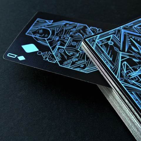 Artilect Black Edition Playing Cards