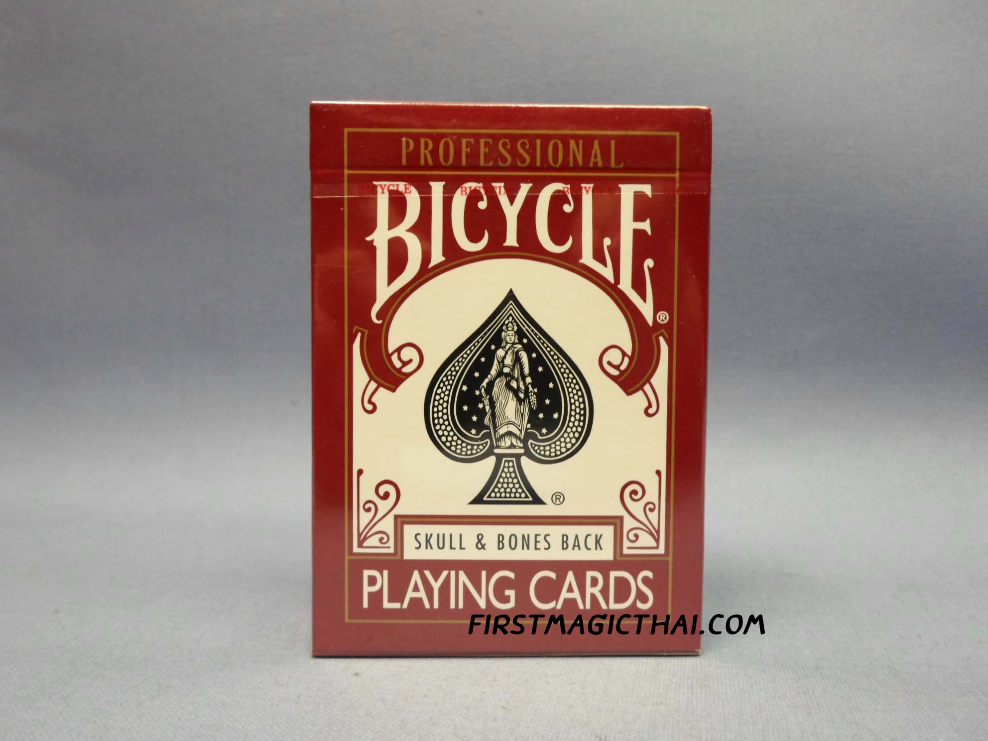 Bicycle Skull And Bones Playing Cards (Red)