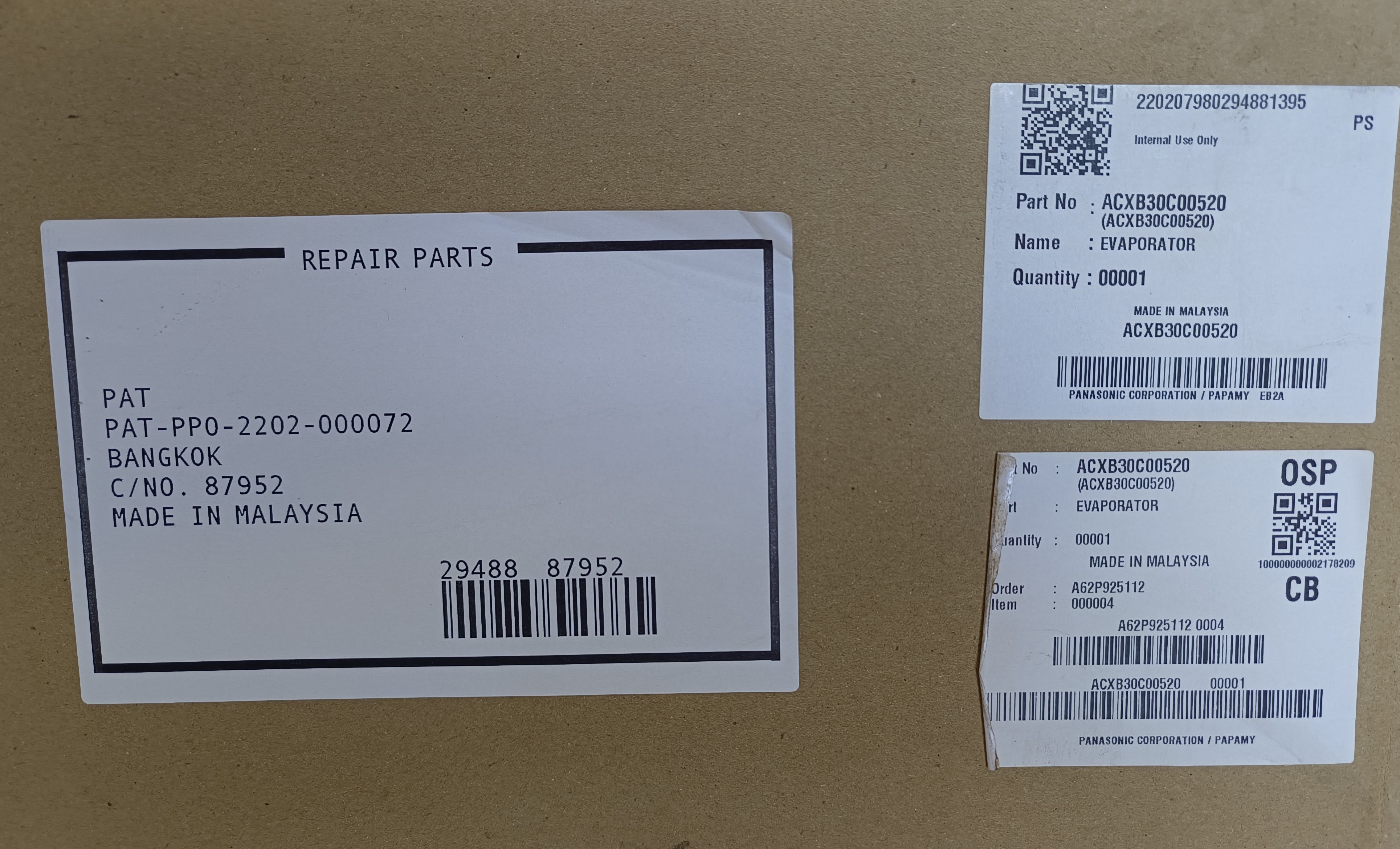 แผงรังผึ้งคอยล์เย็น CS-PU13SKT