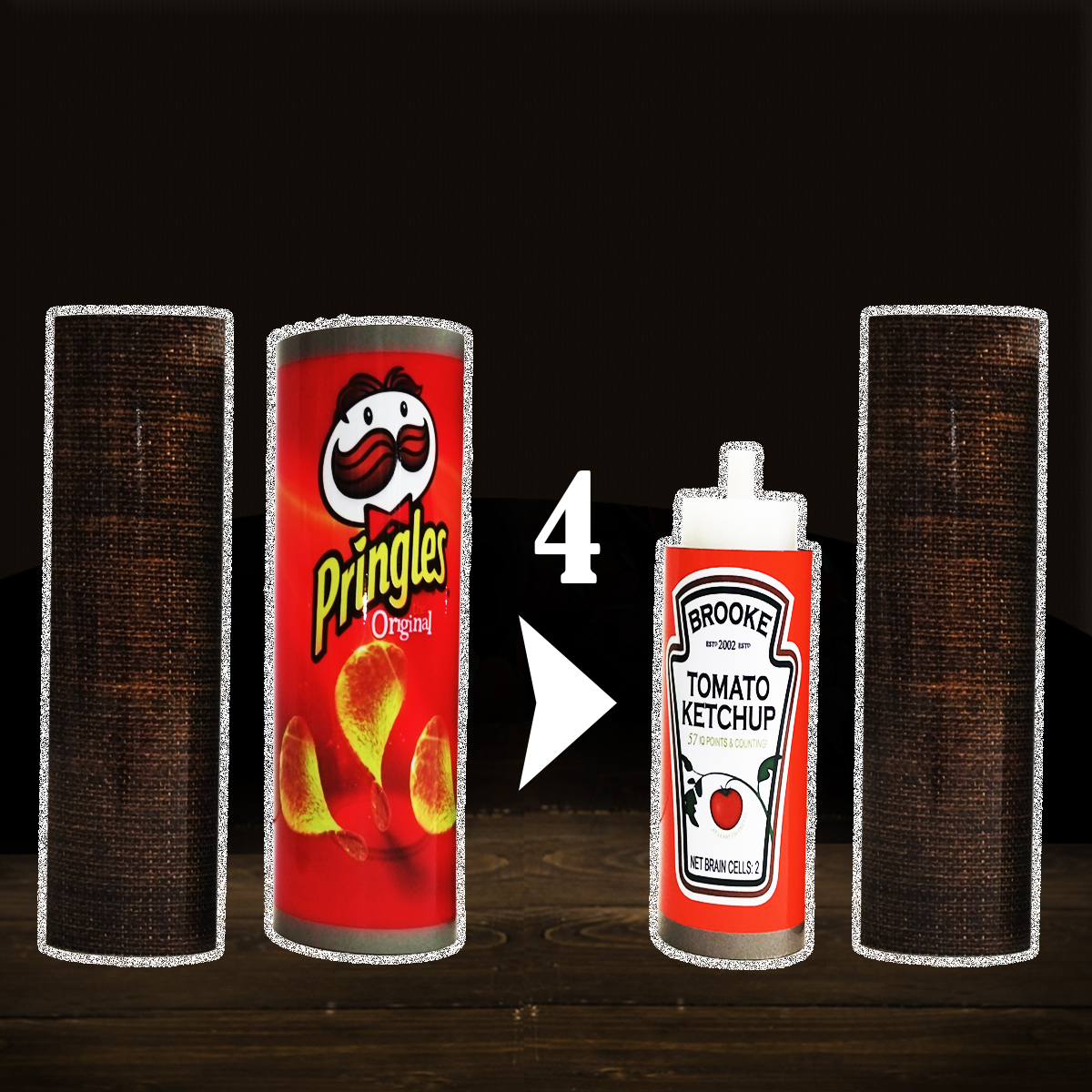 กระป๋องมันฝรั่ง ย้ายที่ / Chips and Sauce by Tora Magic