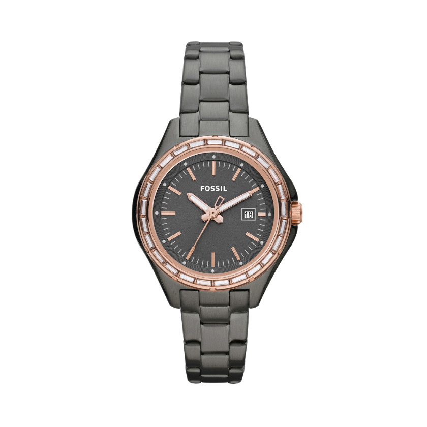 นาฬิกา Fossil รุ่น AM4397 นาฬิกาข้อมือผู้หญิง ของแท้ รับประกันศูนย์ 2 ปี ส่งพร้อมกล่อง และใบรับประกันศูนย์