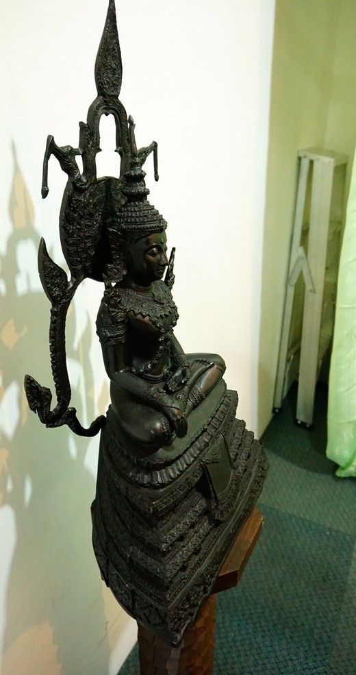 สมเด็จองค์พระปฐม รมดำ หน้าตัก 9 นิ้ว