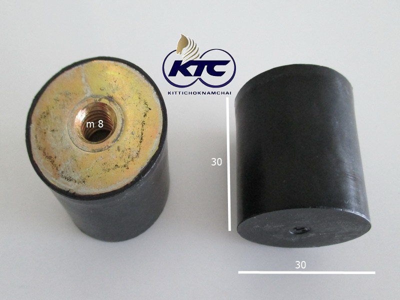 ยางรองแท่นเครื่องมีเกลียว