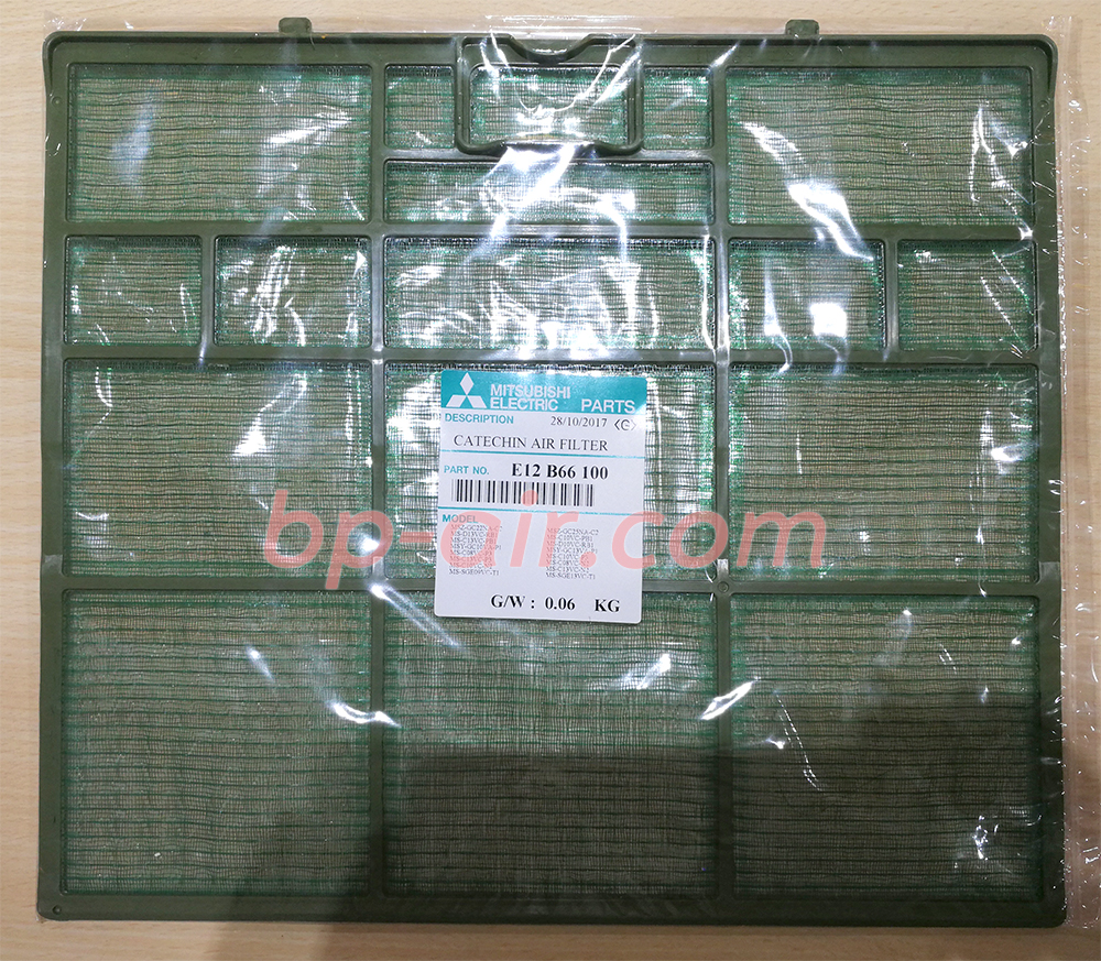 ฟิลเตอร์กรองฝุ่น E12B66100 1 คู่ (2 แผ่น)