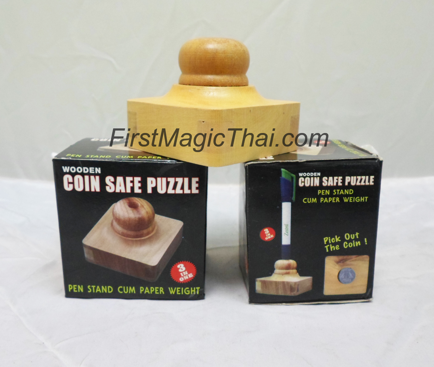 coin safe puzzle 3 in 1