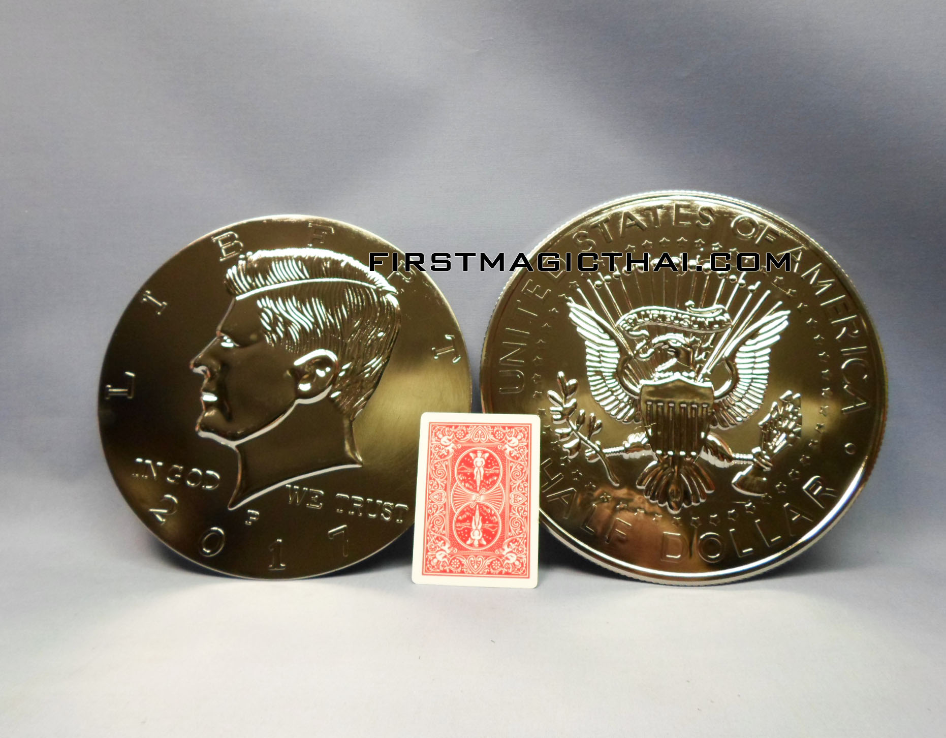 เหรียญ ยักษ์ half dollar 8 นิ้ว / Jumbo half dollar 8 in