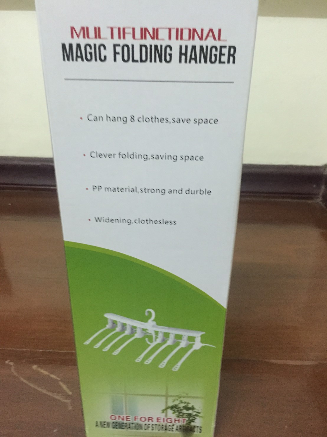 ไม้แขวนเสื้อ พับได้ หมุนได้ 360 องศา ที่แขวนเสื้ออเนกประสงค์