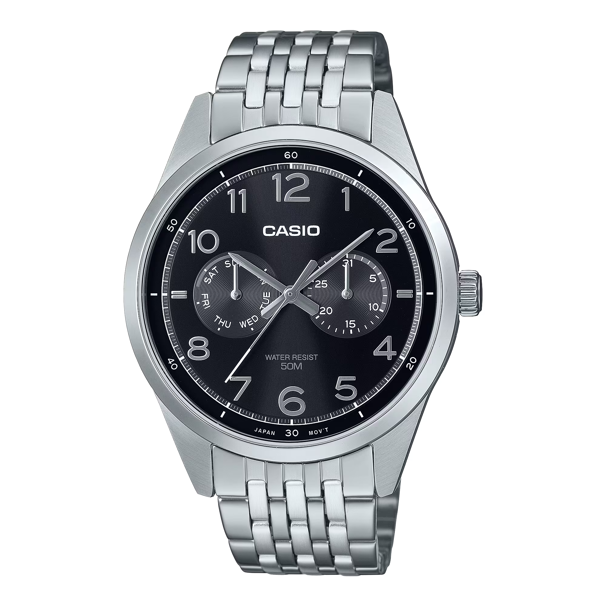นาฬิกาผู้ชาย CASIO รุ่น MTP-E340D-1AV คาสิโอ