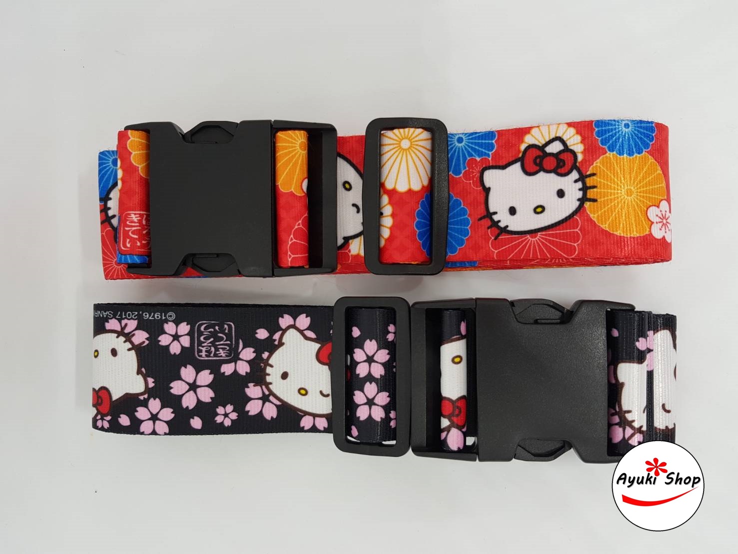 สายรัดกระเป๋าเดินทาง สายยาว 180 cm. สินค้านำเข้าจากญี่ปุ่น แบรนด์ Sanrio ซานริโอ
