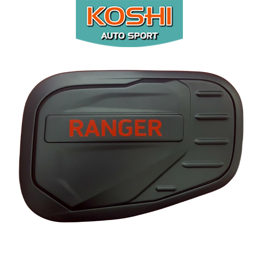 ครอบฝาถังน้ำมัน สีดำด้าน Ford Ranger 2022 ยี่ห้อ lekone
