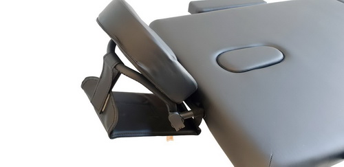 เตียงสปาพับได้ พร้อมช่องคว่ำหน้า รุ่นStandard ETL โครงไม้ สีดำ รับประกัน 1 ปี