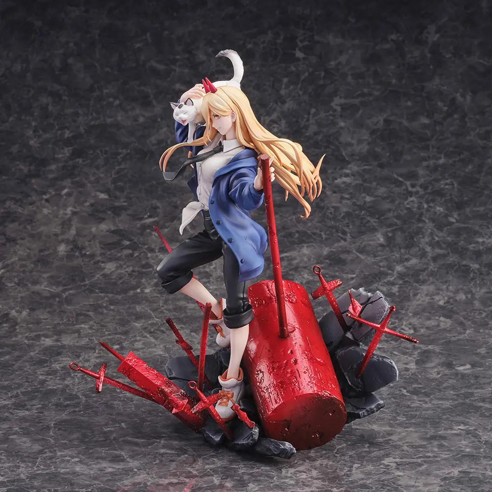 Chainsaw Man Figure Power & Meowy