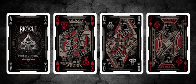 Bicycle Tomb of Cthulhu Plating Cards