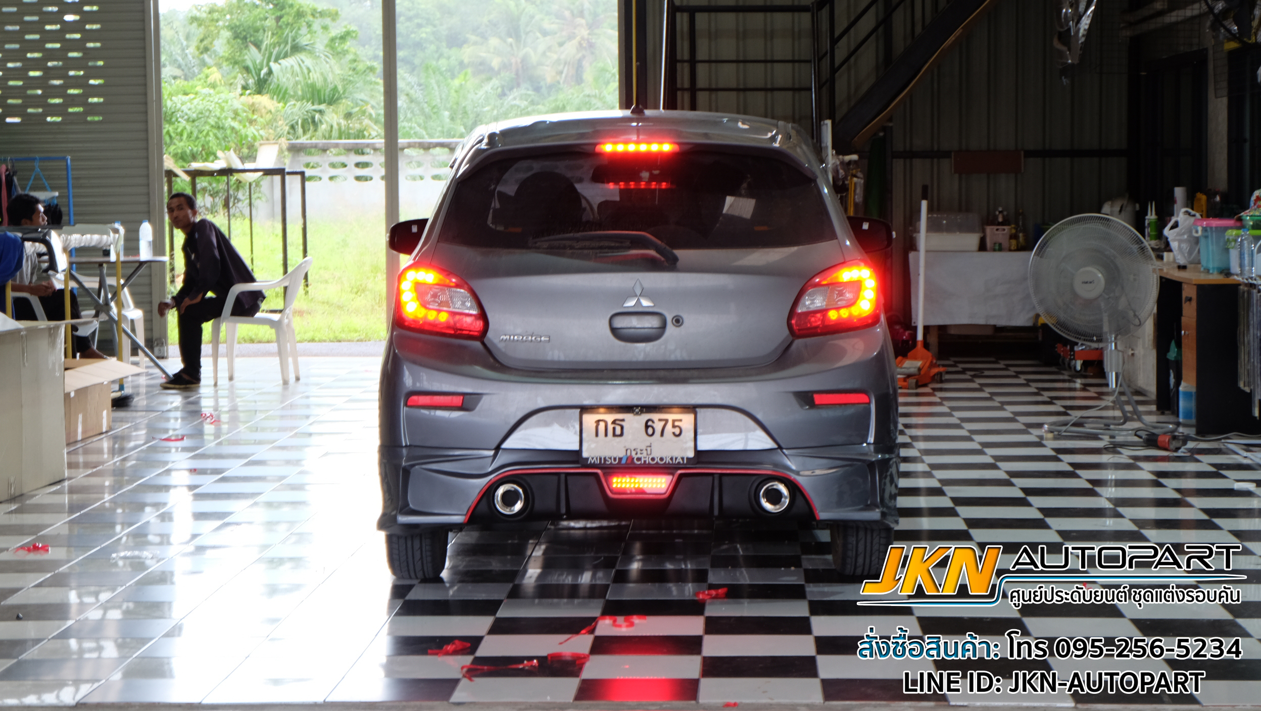 ชุดแต่ง Mitsubishi Mirage 2016 By Evo X