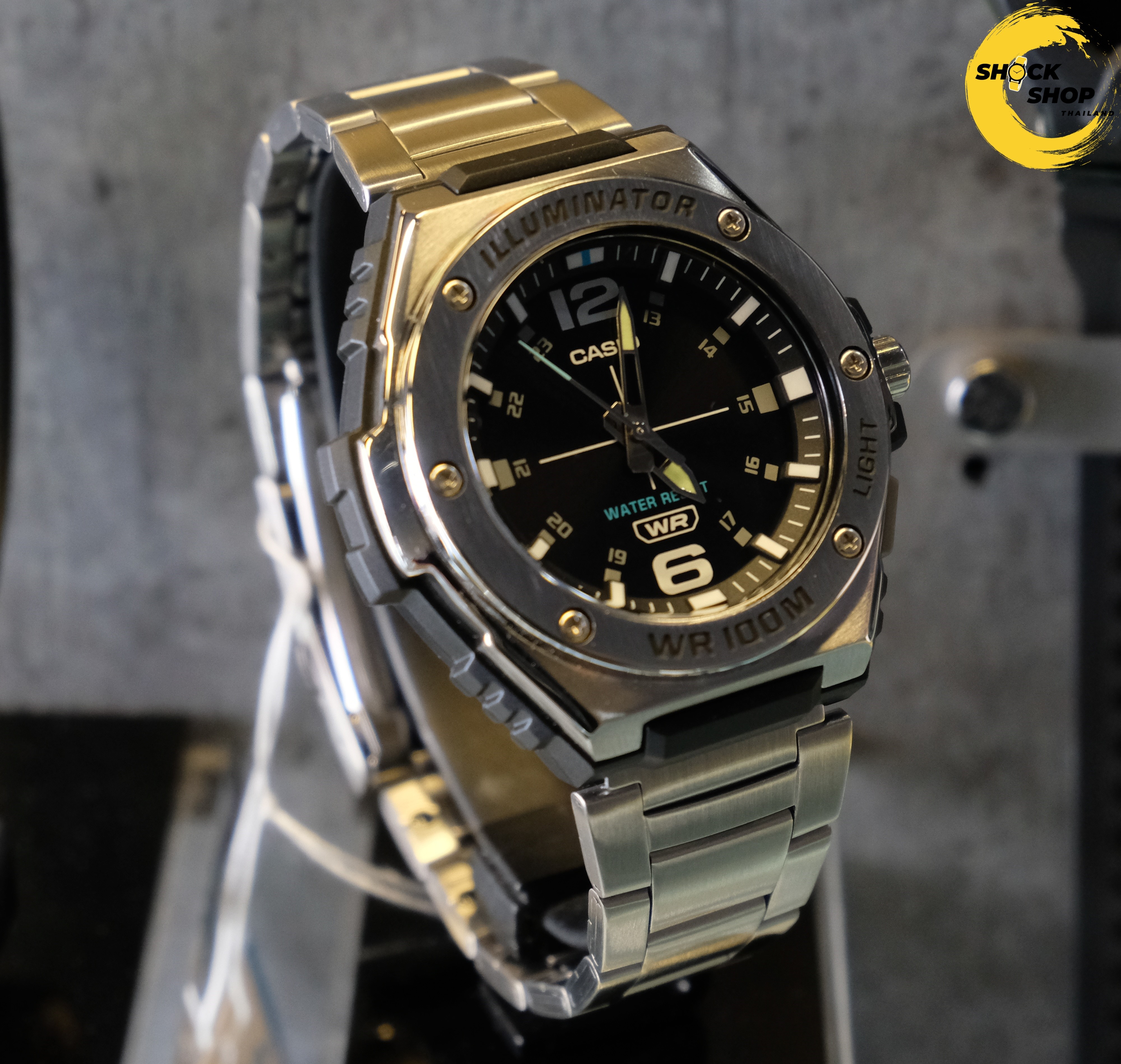 นาฬิกาผู้ชาย Casio รุ่น MWA-100HD-1AV คาสิโอ