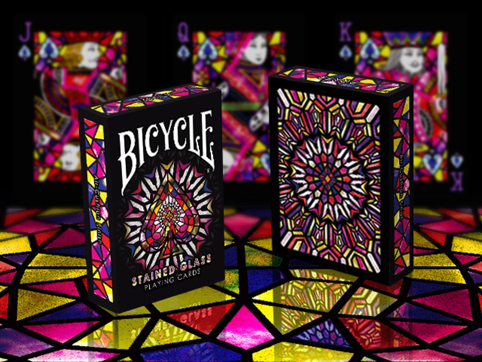 Bicycle Stained Glass Playing Cards