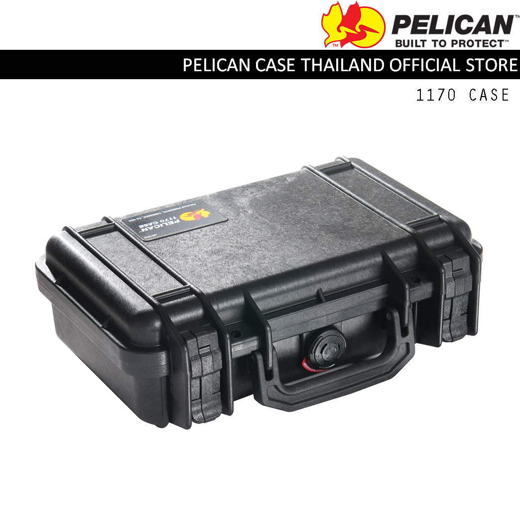 PELICAN 1170 CASE WITH FOAM - BLACK