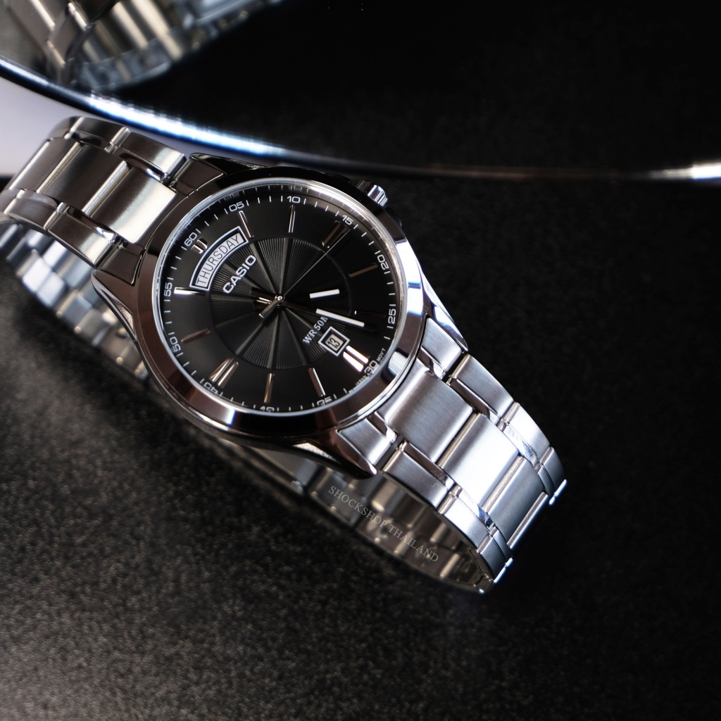 นาฬิกาผู้ชาย Casio รุ่น MTP-1381D-1AV คาสิโอ