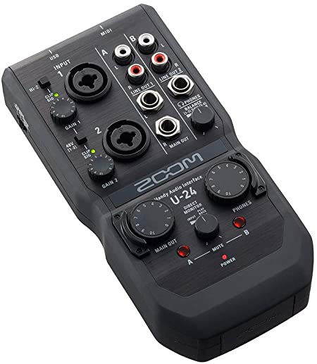 ZOOM U24 Handy Audio Interface