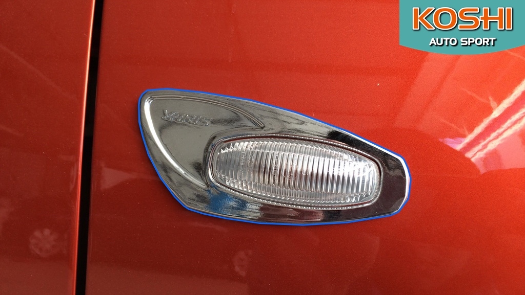 ครอบไฟเลี้ยวแก้ม Toyota Yaris 2014 ยี่ห้อ AOS