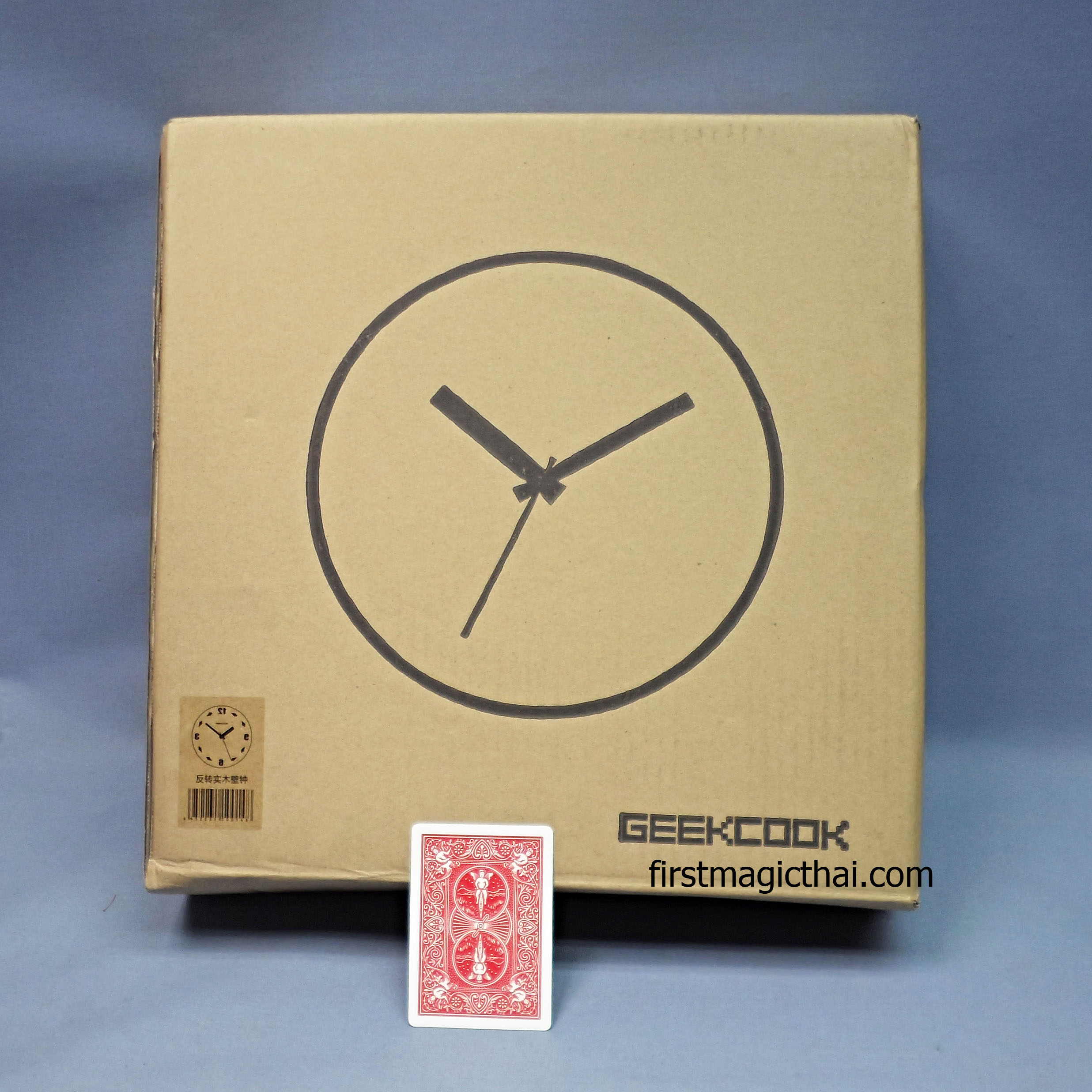 นาฬิกากลับด้าน / Backwards Wall Clock