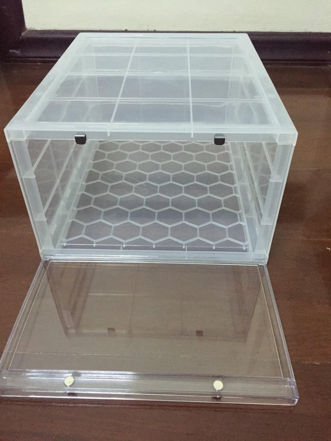 กล่องรองเท้า กล่องอะคิลิคใส ขายยก6กล่อง