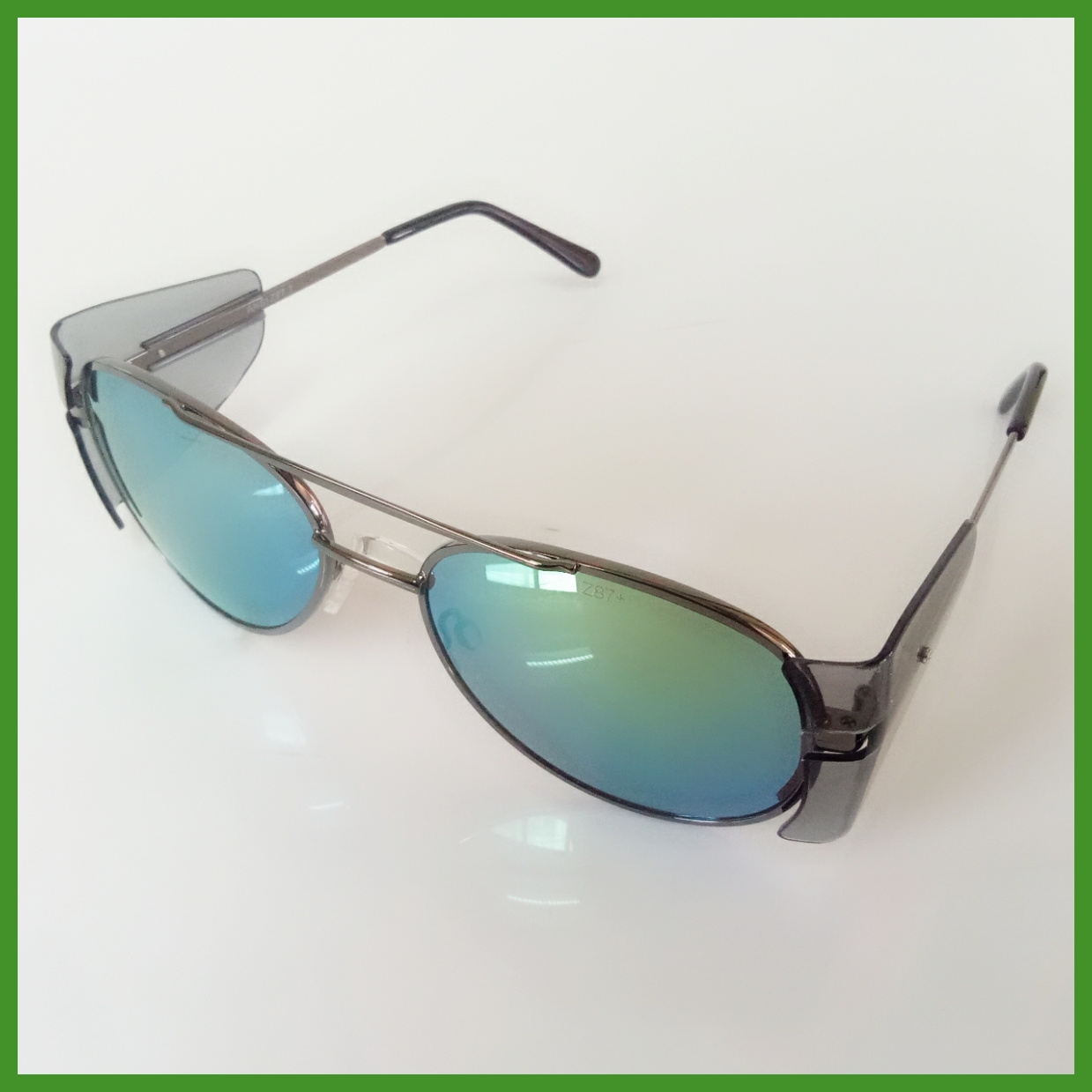 >>>New มาใหม่<<<แว่นตาเซฟตี้รุ่น Z87ขาเหล็ก มีสีเลนส์ให้เลือกหลายสี กันUV 100%