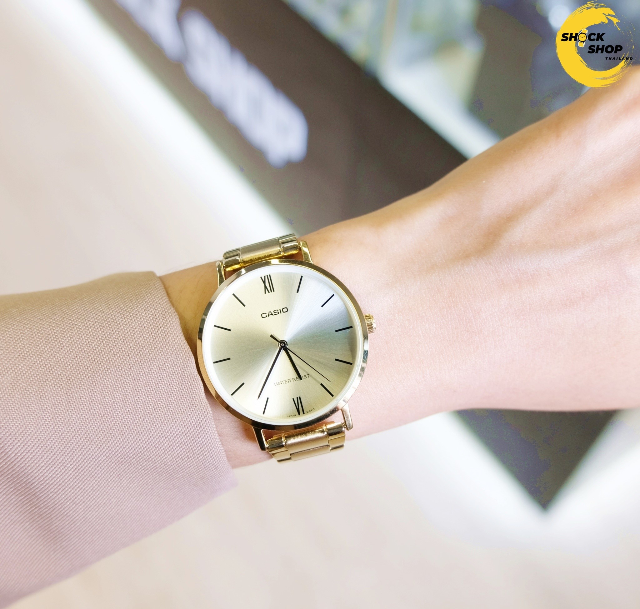 นาฬิกาผู้หญิง Casio รุ่น LTP-VT01G-9B คาสิโอ