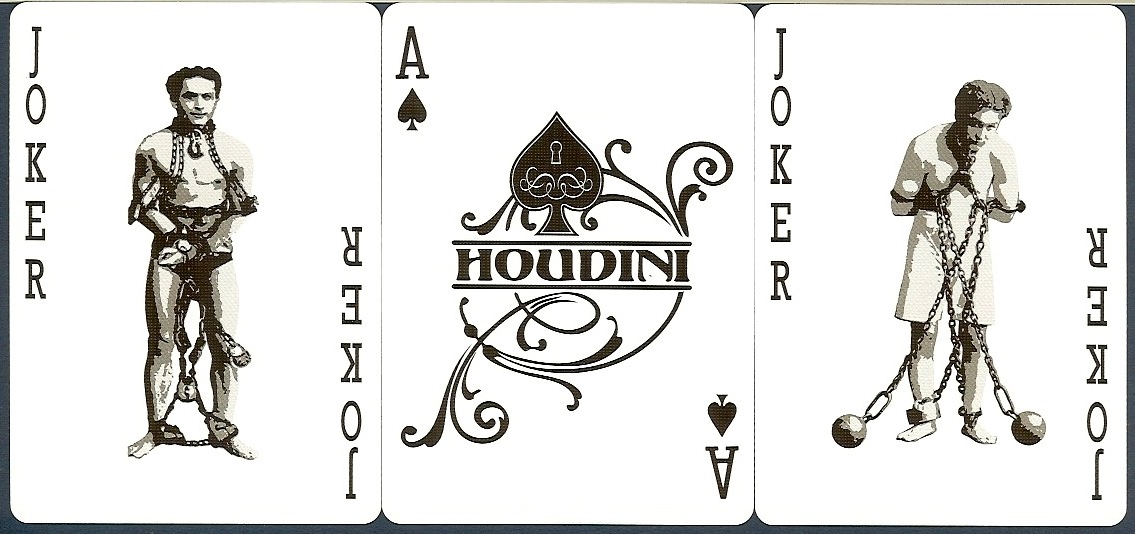 Houdini playing cards