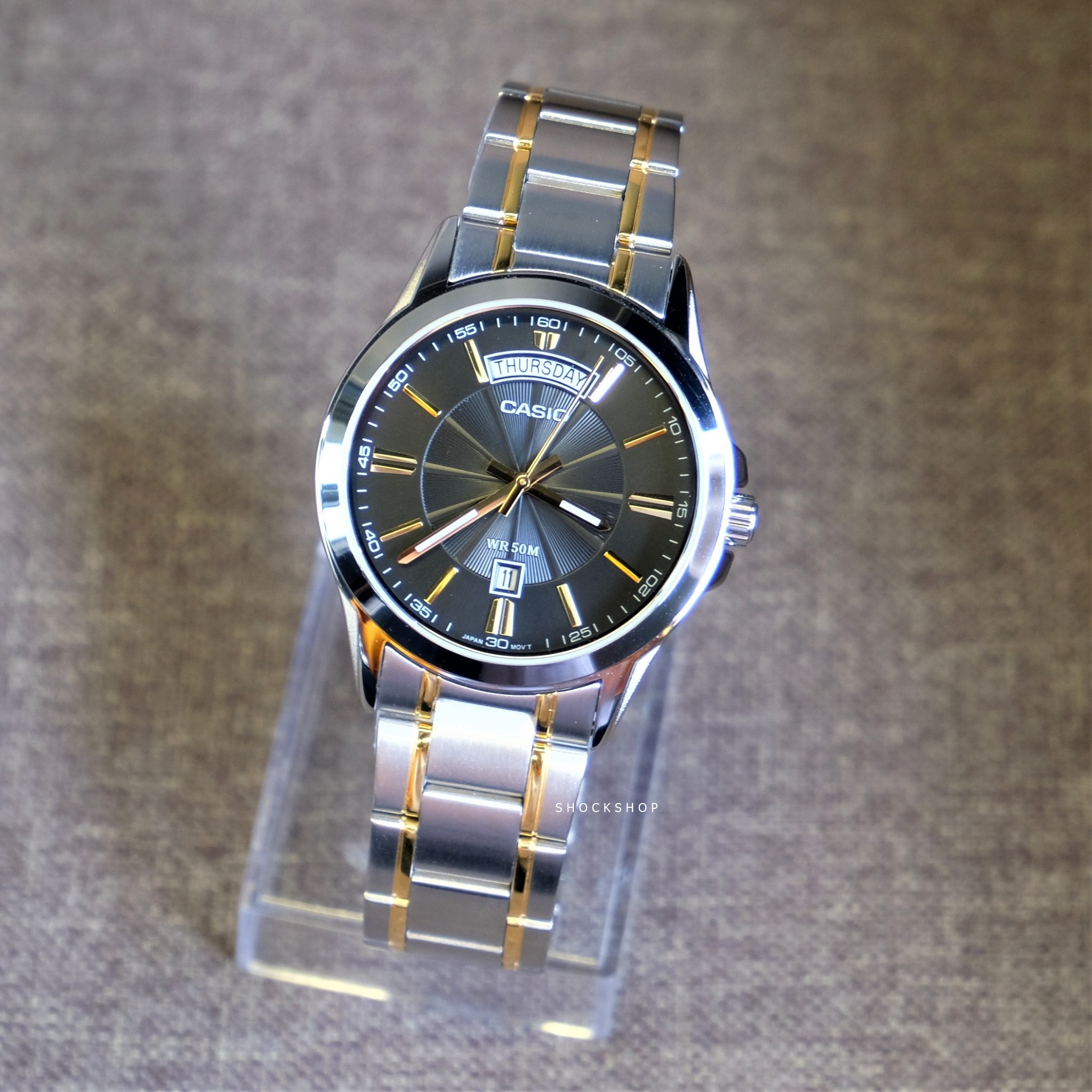 นาฬิกาผู้ชาย Casio รุ่น MTP-1381G-1A คาสิโอ