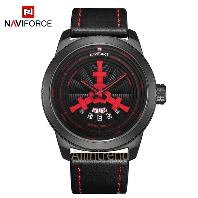นาฬิกา Naviforce รุ่น NF9156 สีแดง/ดำ ของแท้ รับประกันศูนย์ 1 ปี ส่งพร้อมกล่อง และใบรับประกันศูนย์ ราคาถูกที่สุด