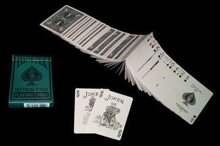 Bicycle Tactical Field Playing Card
