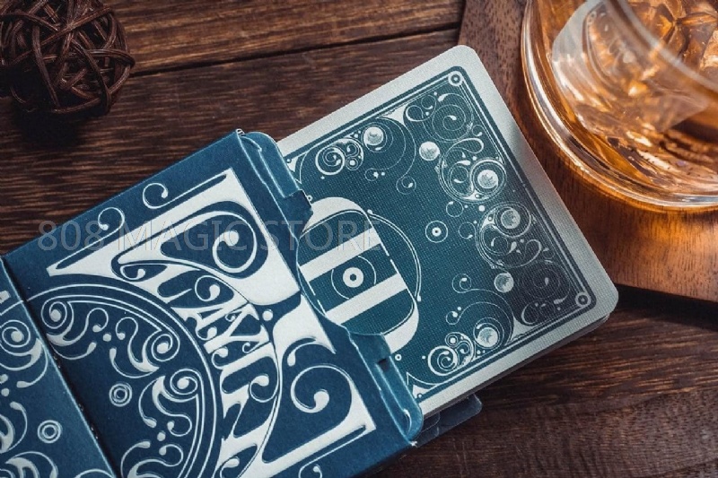 BLUE Smoke and Mirrors DD V8 Playing Cards